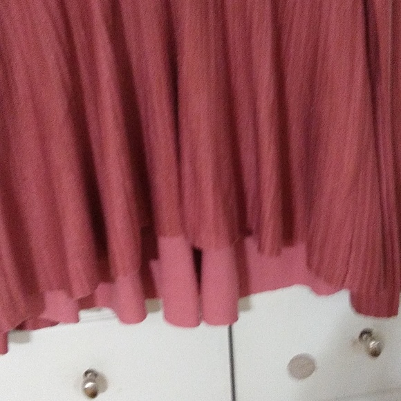 Free People Boxy Bell sleeve size small rust  sweater - Picture 5 of 12